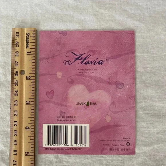 Vintage 6/pk INSPIRING WORDS Greeting Cards Leanin' Tree Flavia Weedn NOS - Picture 8 of 13